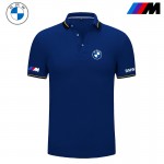 2022 Polo BMW M Motorsport Col Contrasté Coton Extensible Homme Manche Courte