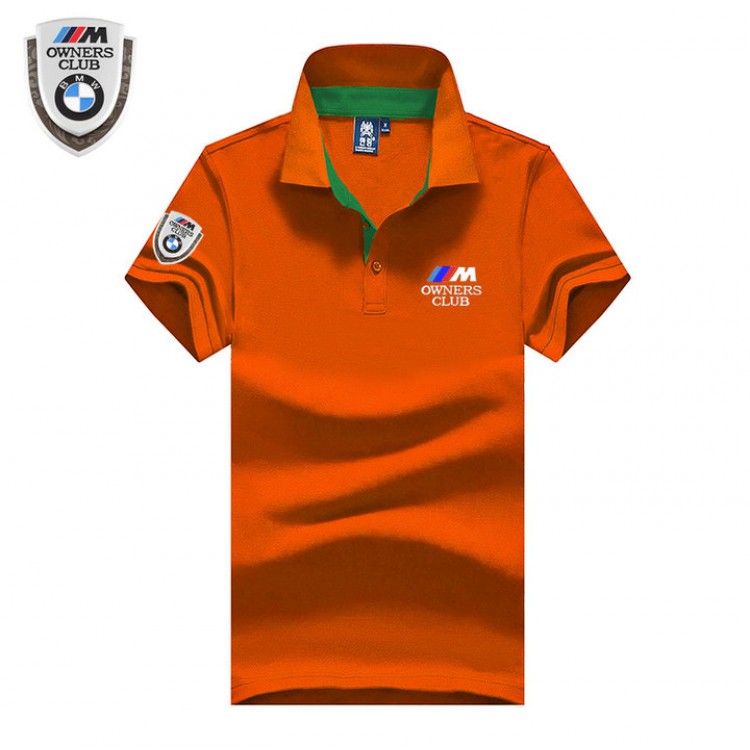 2022 Polo BMW Motorsport Owners Club Homme Pique Col Contrasté Coton Manche Courte