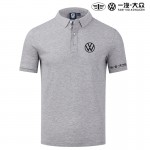 2022 Polo Volkswagen Homme Coton Slim Fit Col Boutonné Manche Courte