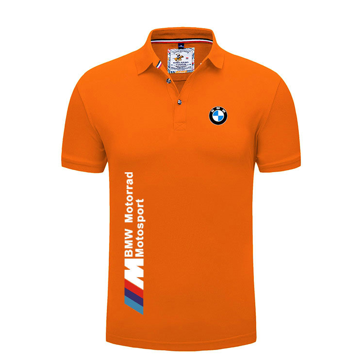 2022 Polo en lin BMW Motorrad Motorsport Homme Manche Courte