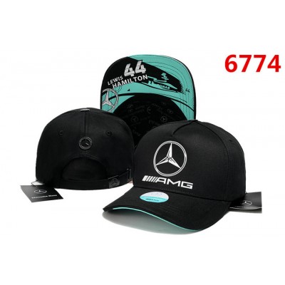 Casquette Mercedes AMG Petronas F1 44 Lewis Hamilton Légère Respirante Réglable