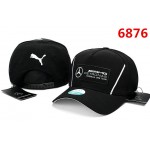 Casquette Mercedes AMG Petronas F1 Classique Chapeau de Soleil Réglable Anti-Soleil