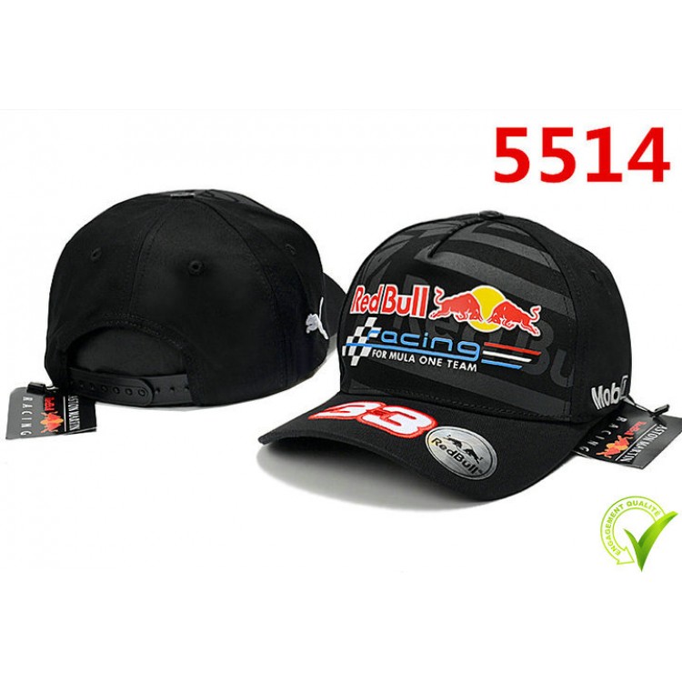 2022 Casquette de baseball Red Bull Racing F1 Team Max Verstappen 33 Homme