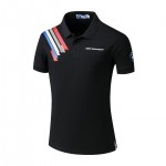 Polo BMW Motorsport Homme 2022 Col Boutonné BMW M Power Manche Courte