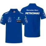 Polo Mercedes-Benz Amg Petronas F1 Hugo Boss Homme Manche Courte Coton Couleur Unie