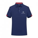 Polo Mercedes Benz Séchage Rapide pour Homme 2023 T-Shirts Manches Courtes