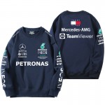 Sweatshirt Mercedes-AMG Petronas Motorsport TeamViewer Homme Coton Pas Cher