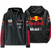 Veste Aston Martin Red Bull Racing Mobil 1 Capuche Homme Coupe-vent Imperméable